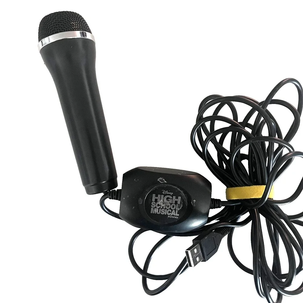 Disney High School Musical USB‎ Microphone Logitech Karaoke Game Mic